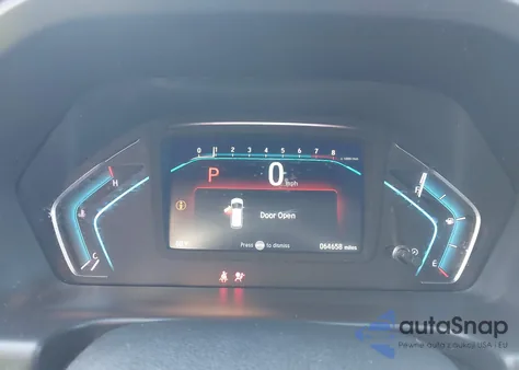 2019 Honda Odyssey Ex-L z USA, uszkodzony, nr VIN 5FNRL6H71KB101877